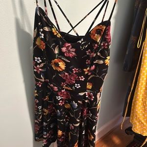 Floral mini dress